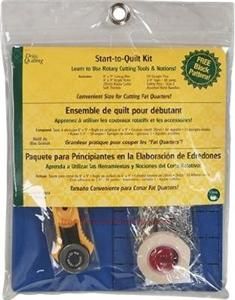   to Quilt Kit 3111 Cutting Mat Rotary Cutter Ruler Tape Pins