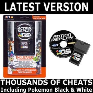 New Action Replay Cheats for DSi DS Lite XL US Version