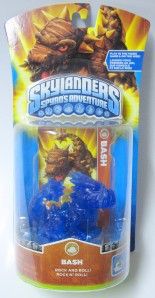 Activision SKYLANDERS Spyros Adventure BLUE BASH Very Rare HTF Mint 