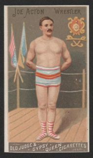 1888 N162 Goodwin Champions   Joe ACTON Wrestler