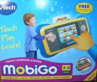   Mobigo Touch Learning System for Kids  Car Adapter & Game Cartridge