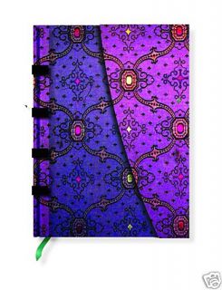 Address Book French Ornate Violet Purple 5x7 New