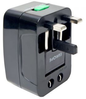NEW Universal Travel Power Adaptor Electrical Power Plugs for US, UK 