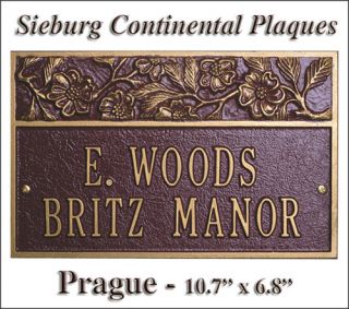 prague this address marker will add sophisticated curb appeal value to 