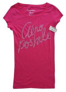 Aeropostale Womens T Shirts Extra Small Pink Brand New