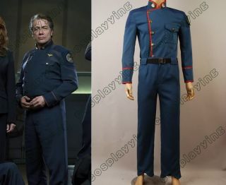 Battlestar Galactica TV William Adama Uniform Costume
