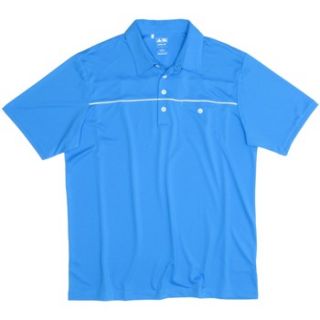 Adidas ClimaLite Pocket Mesh Coast White Golf Shirt