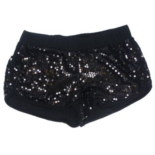Sequin Active Hot Stretch Comfort Exercise Shorts M Size