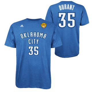 Official NBA Finals Adidas Kevin Durant Jersey T Shirt Oklahoma City 