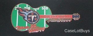 Titans NFL Football Music City Miracle Guitar Pin