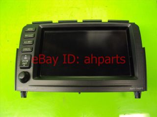05 06 Acura MDX GPS Navigation Display Screen Unit Module Dash 