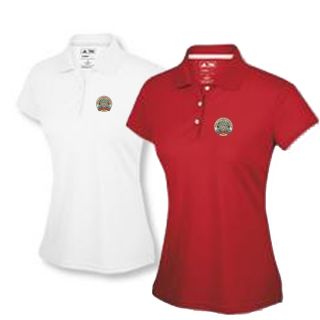  PGA Adidas ClimaLite Women Ladies Top Polo Golf Shirt s 