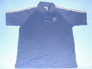 Washington Wizards Adidas 3 Stripe Polo Shirt Mens XL