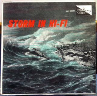 VARIOUS CLASSICAL storm in hi fi LP VG  XWN 18890 Westminster Mono 