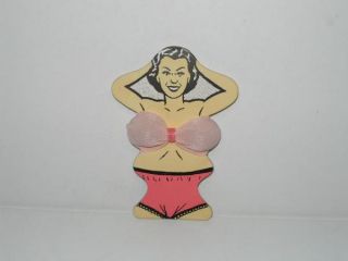 vintage risque adult novelty pin up girl gag puppet