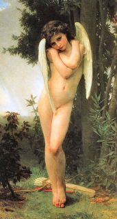 Cupidon by William Adolphe Bouguereau Classic Print