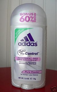 Adidas Cotton Tech Pure Powder Aluminum Free Deodorant