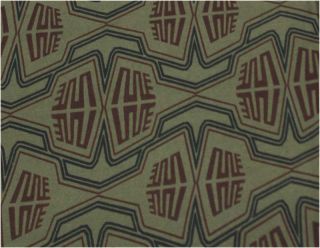 African Toughness Fancy Wax Print Fabric Africa P48