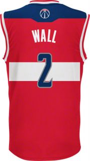 John Wall Jersey Adidas Red Replica 2 Washington Wizards Jersey