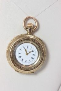 18k gold 1890 agassiz pocket watch 25979
