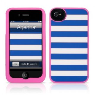 P37 Brand New Agent18 Stripevest Silicone Soft Grip Case for iPhone 5 
