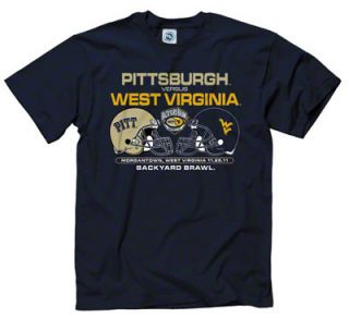 2011 Backyard Brawl T Shirt WVU vs Pitt by New Agenda