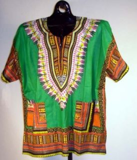 African Clothing Plus Top Dashiki Retro Hippie Shirt