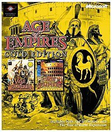 Age of Empires Gold Edition PC The Rise Rome Big Box Ed