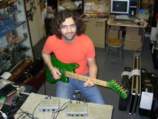   Guitar Electric w Lipstick Tube Pickups Owned by Dweezil Zappa