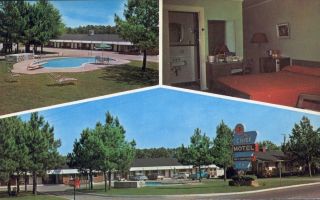 Ahoskie Chief Motel Views 1950s Lot 454