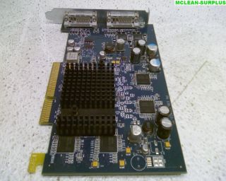   G5 ATI Radeon 9600 109 A58503 20 DVI DVI 128MB AGP Video Card