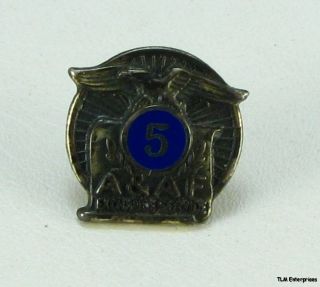 Army Air Force Exchange Service Silver Military Pin