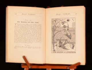 1899 Hundred Fables of Aesop by Lestrange Illustrated Billinghurst 