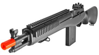 M806 Electric Airsoft Gun Switchable Semi Full Auto Clip 200 BBs 