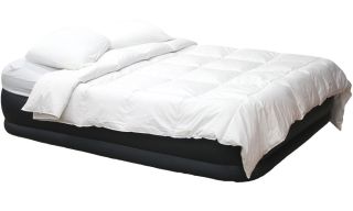 Queen Deluxe Pillow Rest Air Bed Mattress Intex Airbed