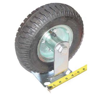 Heavy Duty 10 inch Air Tire Casters Stationary Wheel