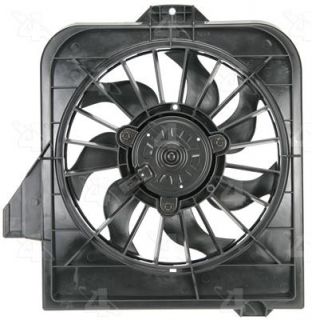 Four Seasons Radiator Fan Electric Single 7 Blades Black Shroud 