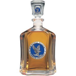 This high quality 24 oz Air Force Falcons Capitol Decanter is 