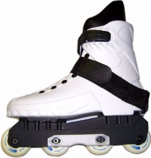 aggressive inline skates size 3 white rollerblades this auction is for 