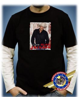 Alan Jackson Country Music Personalized T Shirts