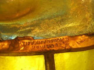 Circa 1900 LC Tiffany Turtleback Gold Dore Wall Sconces