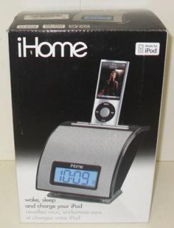 description shipping info ihome ih11 ipod alarm clock speaker dock