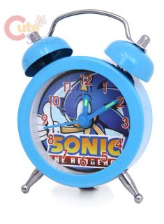 Sega Sonic Mini Alarm Clock  Stainless 3 Blue