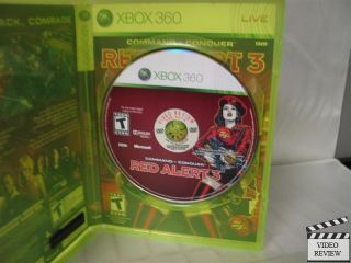 Command Conquer Red Alert 3 No Instructions X360 014633190410
