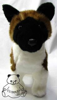 Kita Akita Dog Douglas Cuddle Plush Toy Stuffed Animal Realistic Puppy 
