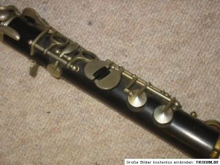 old wooden Bb Clarinet Frant. Knopf Praha ALBERT? System
