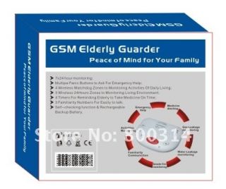 GSM Elderly Guardian System, Emergency help, medical alarm system A10