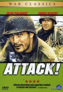 Attack (1956) DVD*NEW*WAR CLASSICS*Jack Palance