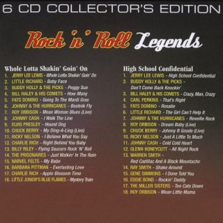 CD RockNRoll Legends Johnny Cash Ricky Nelson Elvis
