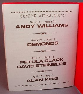 andy williams the osmonds petula clarke david steinberg alan king